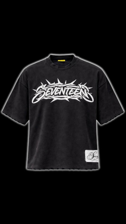 TEE JESUS GREY VINTAGE WASH