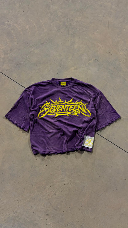 TEE JESUS PURPLE ACID WASH